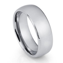 Вольфрамовое Обручальное (свадебное) кольцо (мужское, женское) CS801-8
